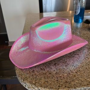 pink cowgirl hat
